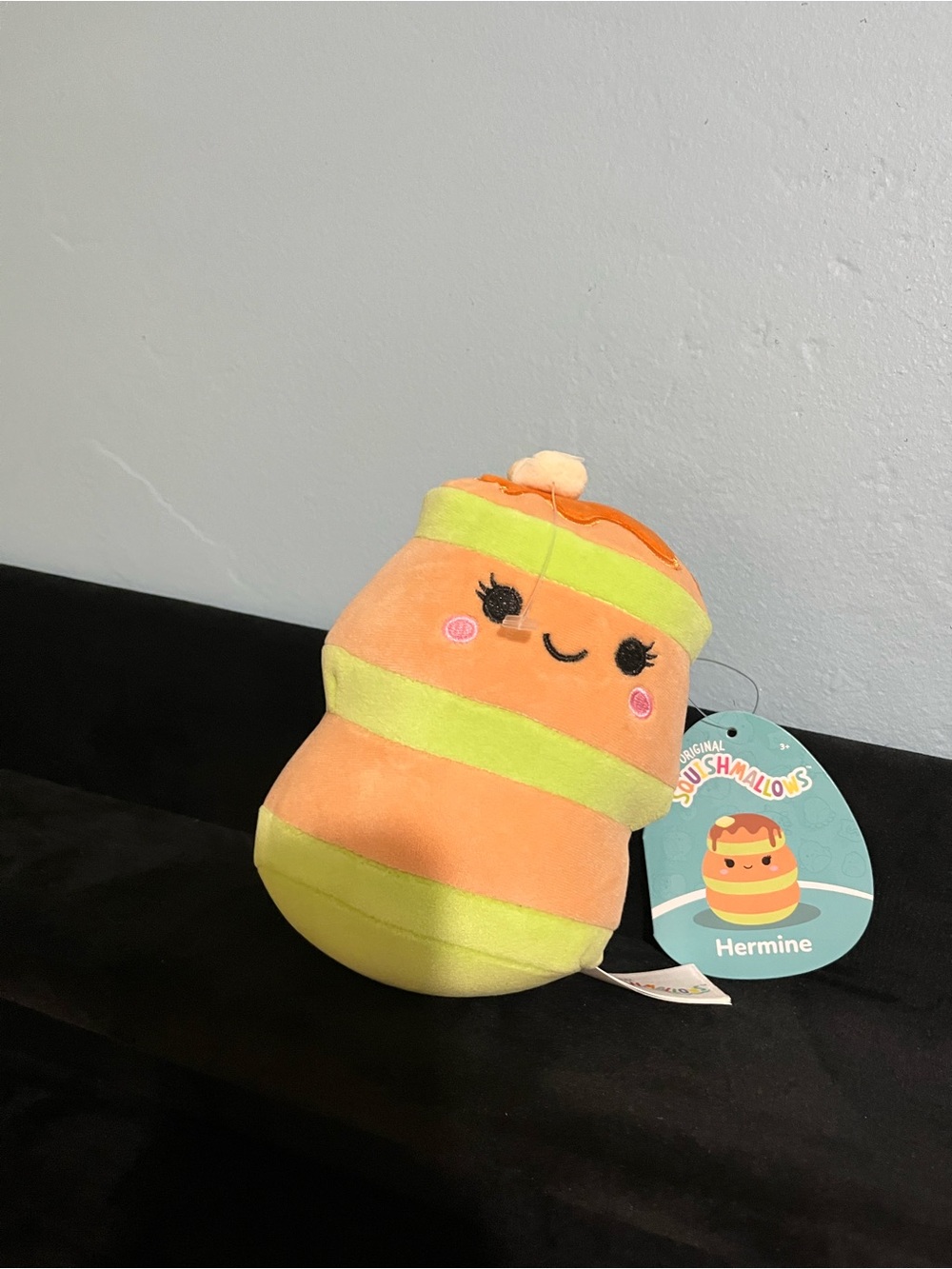 Squishmallows Hermine Orange & Lime Plush Stripe